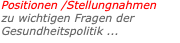 Positionen /Stellungnahmen 