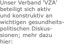 Unser Verband 'VZA' 