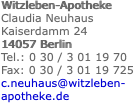 Witzleben-Apotheke