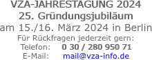 VZA-JAHRESTAGUNG 2024 